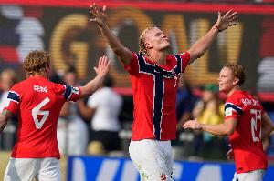 火力全开！挪威本届世界杯已打进12球，仅次于14球的法国